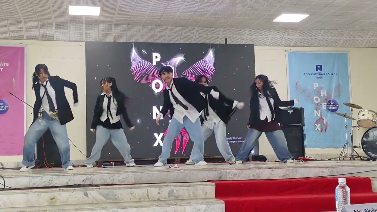 The Majestic Group from St Joseph's College jakhama at 5th Phoenix Inter-collegiate Talent Hunt 2025