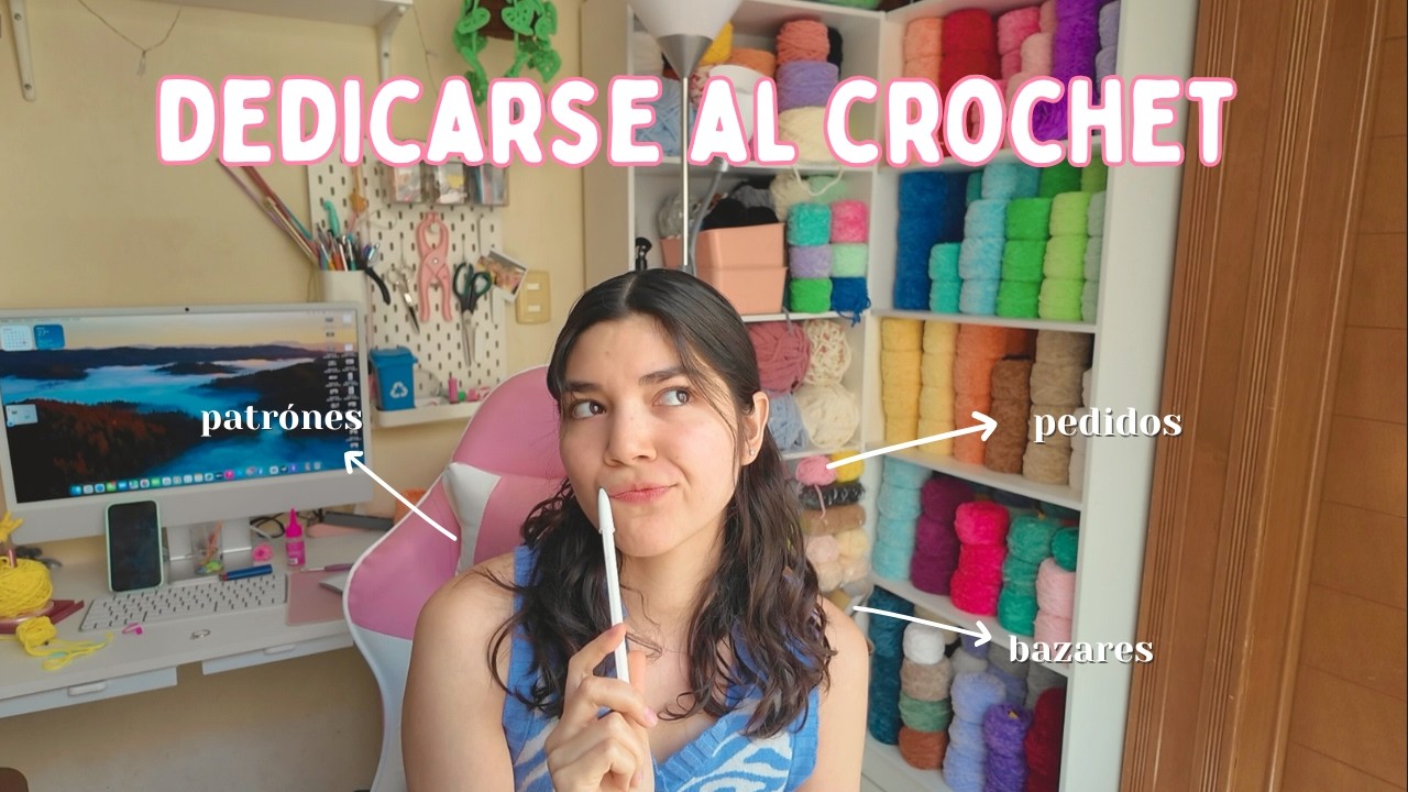 ¿Se puede VIVIR del CROCHET? 🧶 | Pros, contras y todo lo que tienes que saber