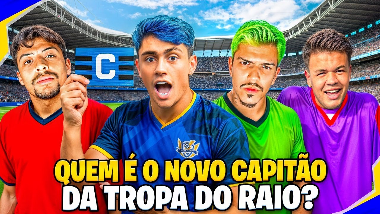 QUEM GANHOU A NOVA BRAÇADEIRA DE CAPITÃO DA TROPA DO RAIO?! *disputa insana*