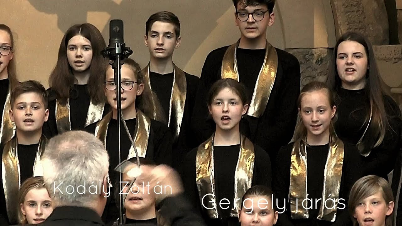 Kodály Zoltán: Gergely - járás PTE Pannon Gyermekkar