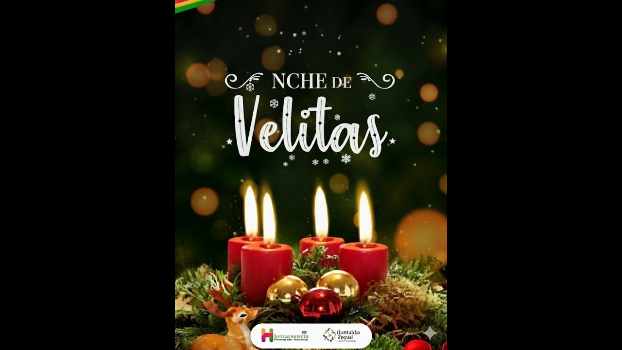 NOCHE DE VELITAS 🕯️ MÚSICA de AMBIENTE y RELAX con IA Realista | Playlist para Diciembre y Navidad