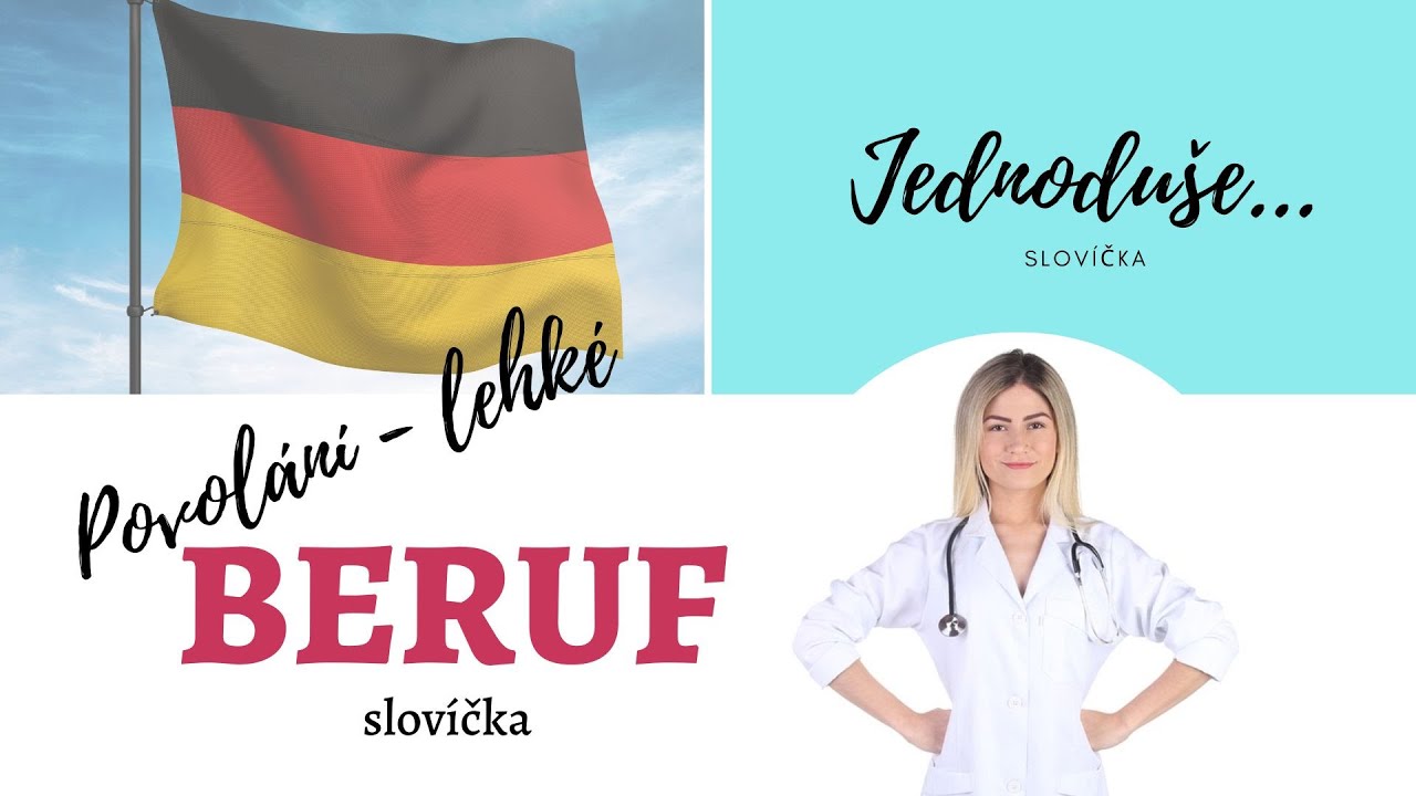 Beruf - povolání slovíčka, němčina pro začátečníky a samouky OPAKUJ SE MNOU