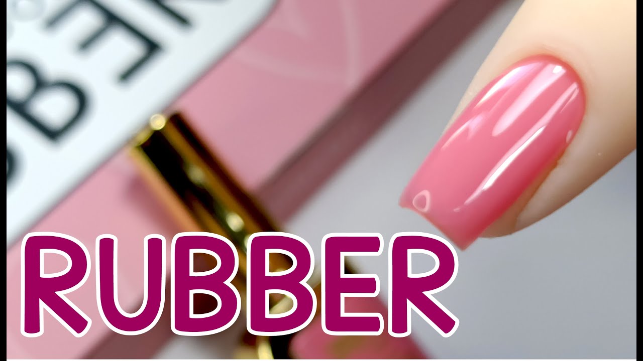 RUBBER BASE | SOLUCIÓN a UÑAS DÉBILES cómo usarlo | Gel Nivelador para UÑAS NATURALES Y QUEBRADIZAS