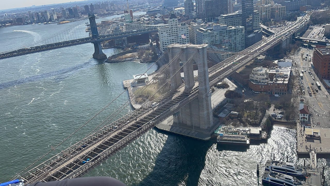 Thehowardhour flies over New York City