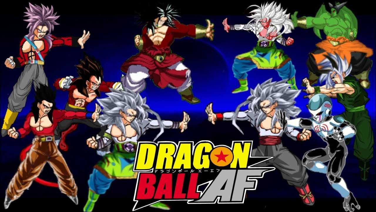 DRAGON BALL AF TAP BATTLE MOD CON 15 PERSONAJES PARA ANDROID
