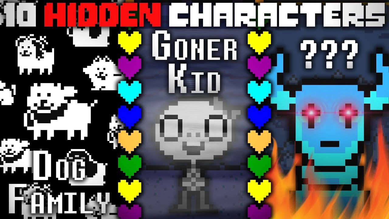 10 Secret UNDERTALE Characters You Never Knew Existed! Undertale Theory | UNDERLAB