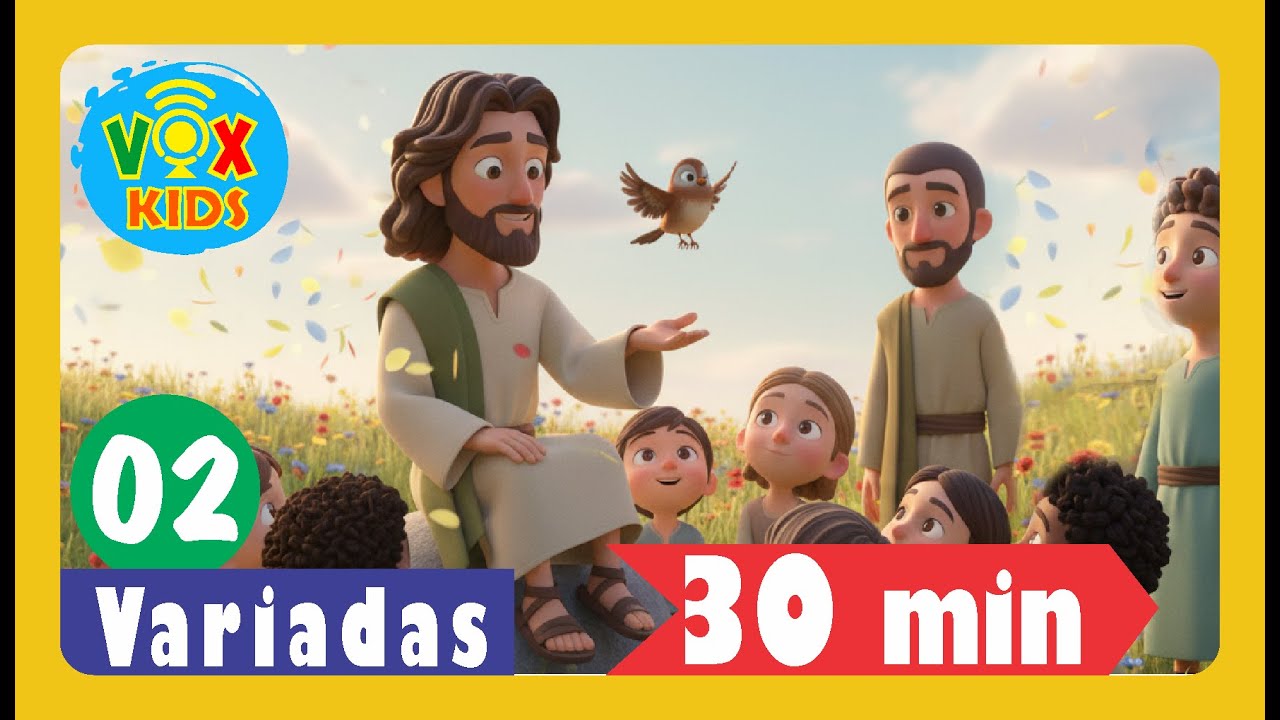 🎵 Coletânea Católica Infantil Vol. 02 | 30 Minutos de Músicas de Fé e Alegria | #videoinfantil  ✨🙌