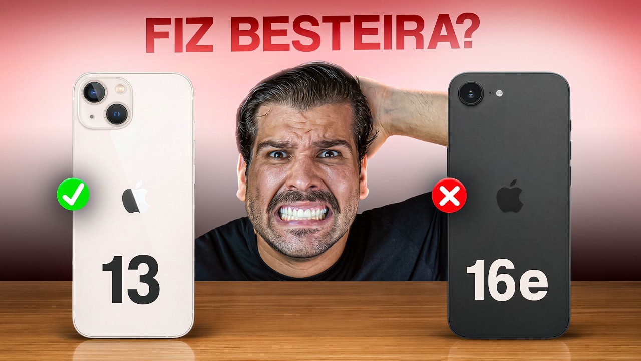 iPhone 13 vs 16e: A Humilhação que eu NÃO Esperava!