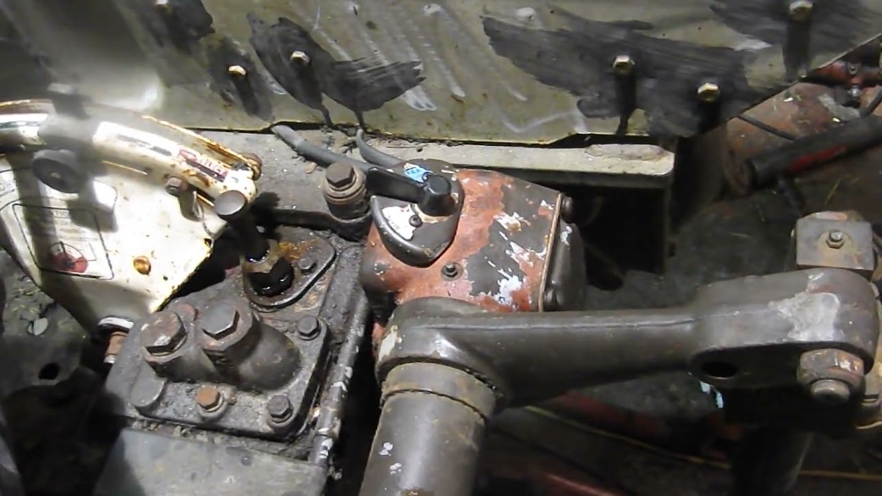 David brown hydraulics working