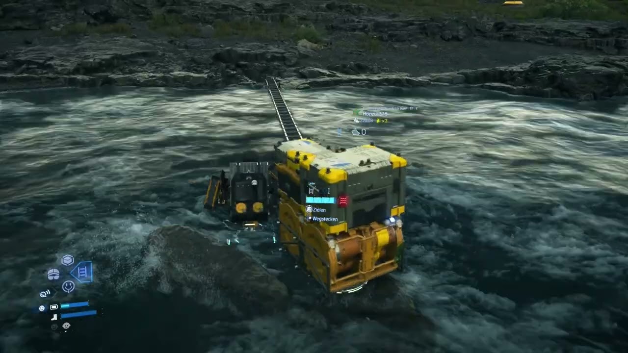 Death Stranding 2 On The Beach 42 Wie stellt man die Leiter auf und Sammelwut auf Kristalle