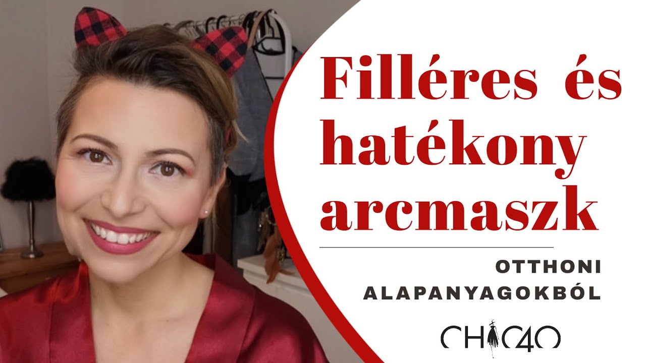 Filléres és hatékony arcmaszk otthoni alapanyagokból/érett bőrre