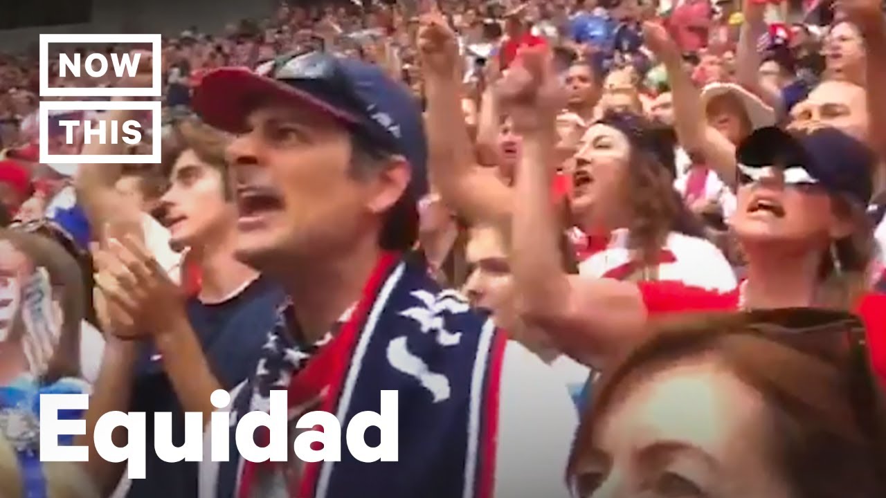 Estadio Grita por Igualdad Salarial | NowThis Espa&ntilde;ol