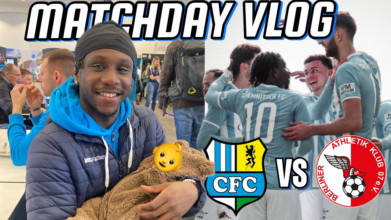 MATCHDAY VLOG #4 | Chemnitzer FC vs Berliner AK 07 | ⚽️🔥✅