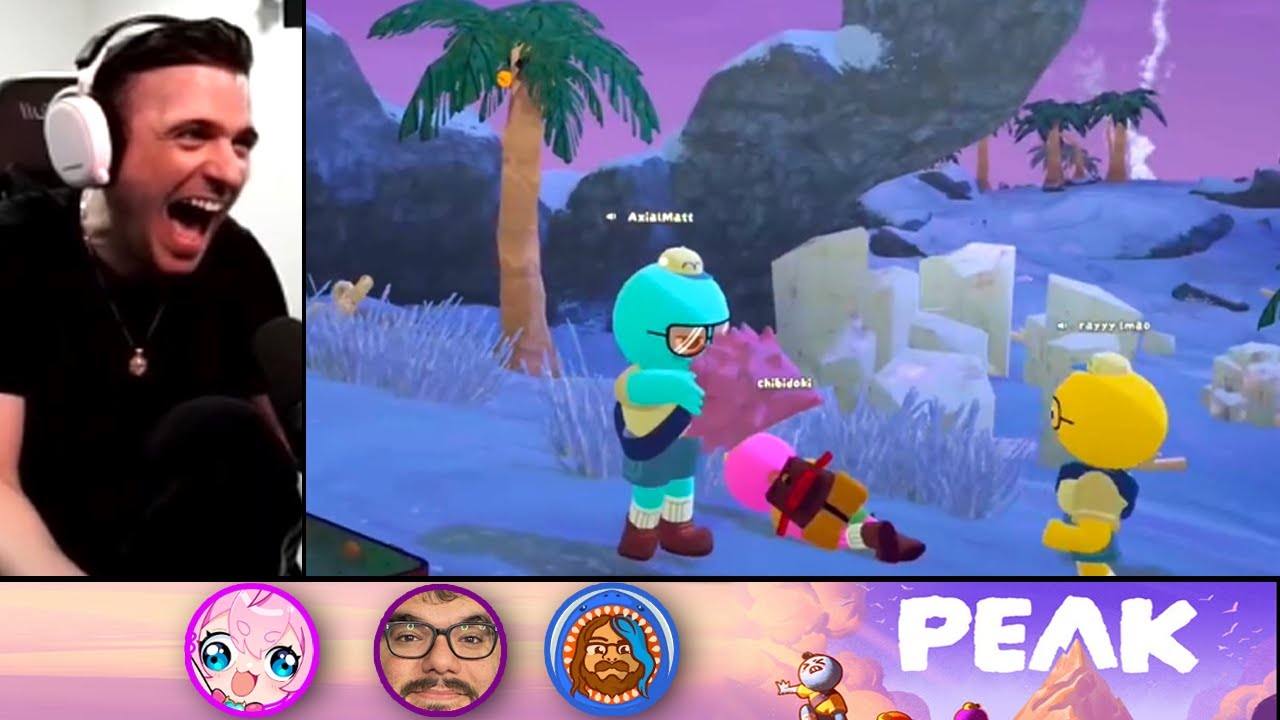 When climbing a mountain GOES WRONG - PEAK with Ray, Chibidoki and Matt