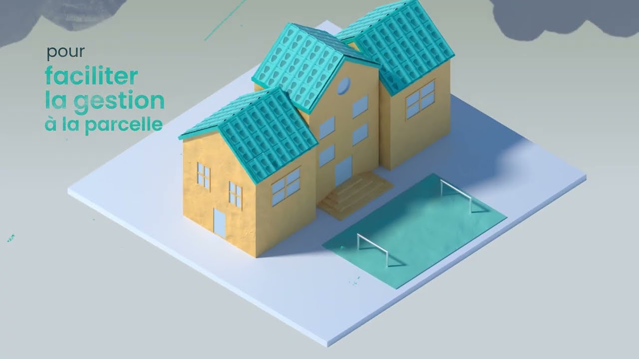 Cactile, la tuile qui stocke et gère l'eau de pluie
