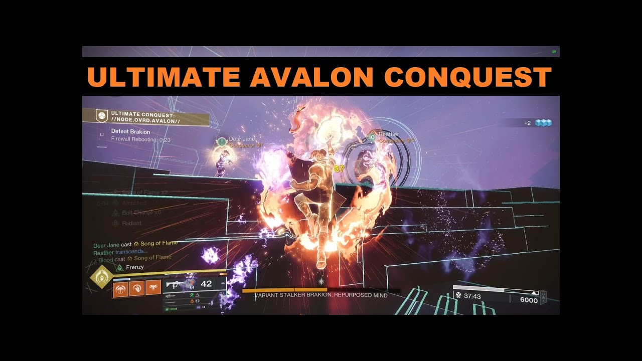 Ultimate Conquest AVALON Destiny 2