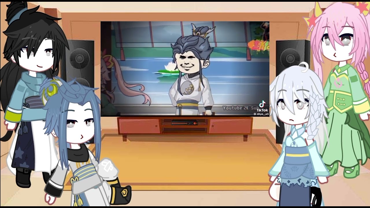 gacha react xuyên không - thành quản gia của nhân nhân vật chính 1/1 😘