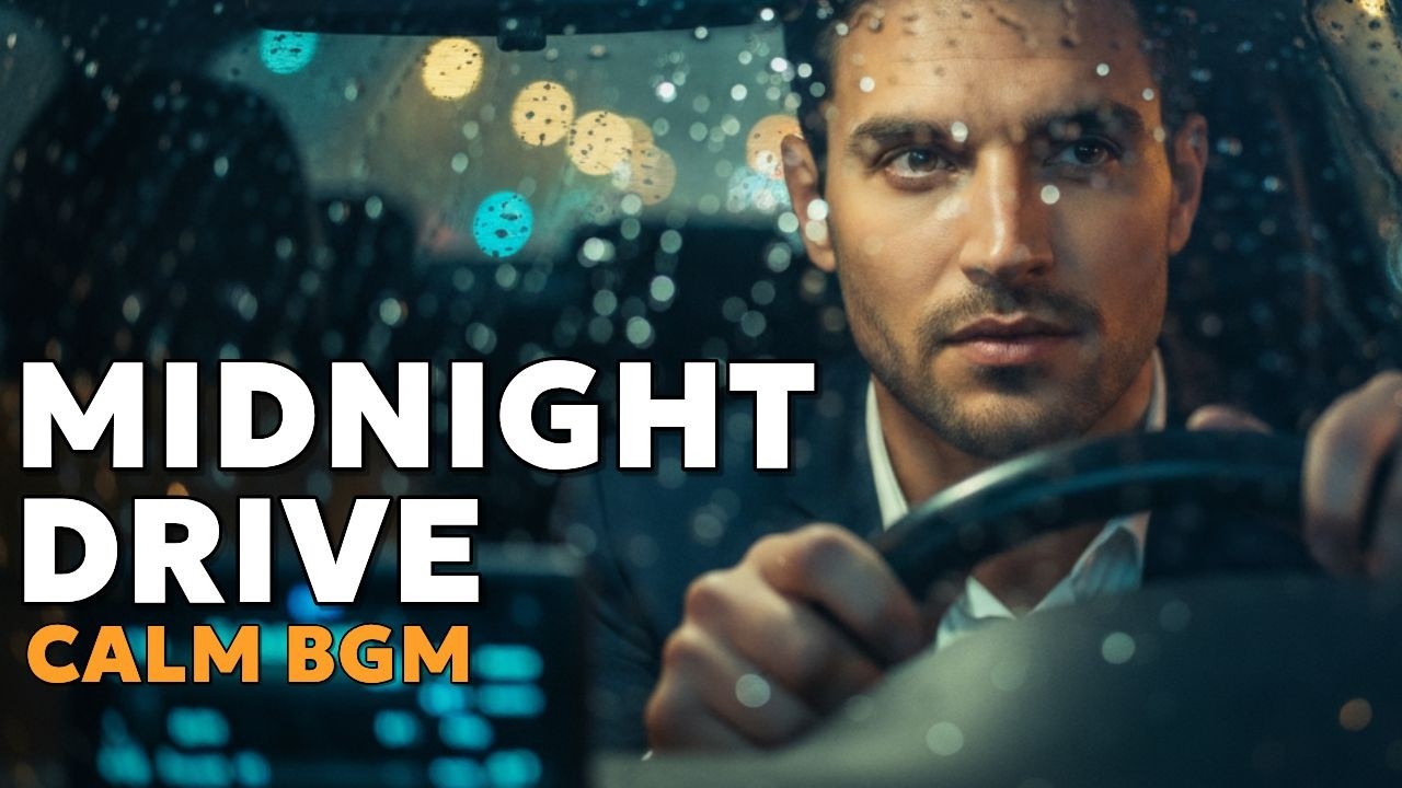Night Drive BGM | Quiet Freedom | Emotional Night Driving Music for Solo Moments