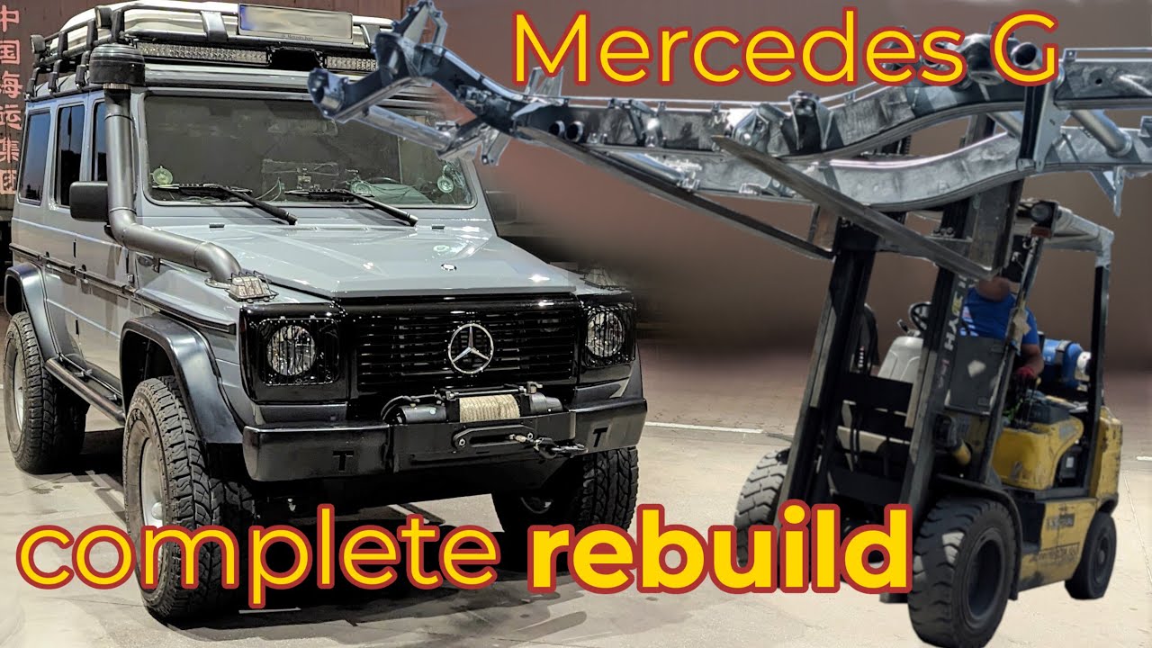 Mercedes G W463 complete rebuild (44 chapters)