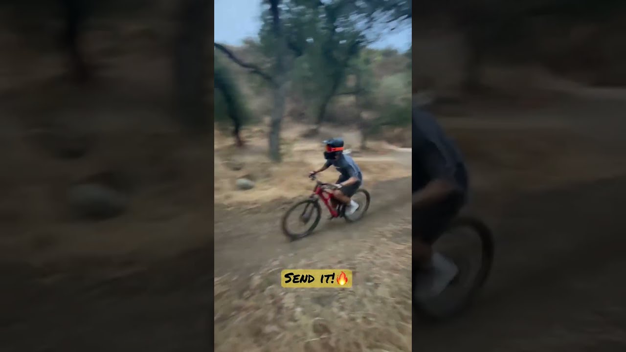 Sending it in the rain!🔥💯 #mtb #sendit #mtblife #viralshorts