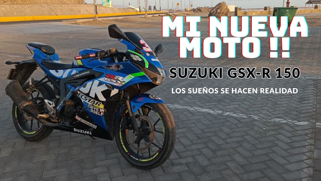 ME COMPRE LA MOTO DE MIS SUEÑOS ❤🏍 SUZUKI GSX-R 150 || lo bueno y lo malo ||