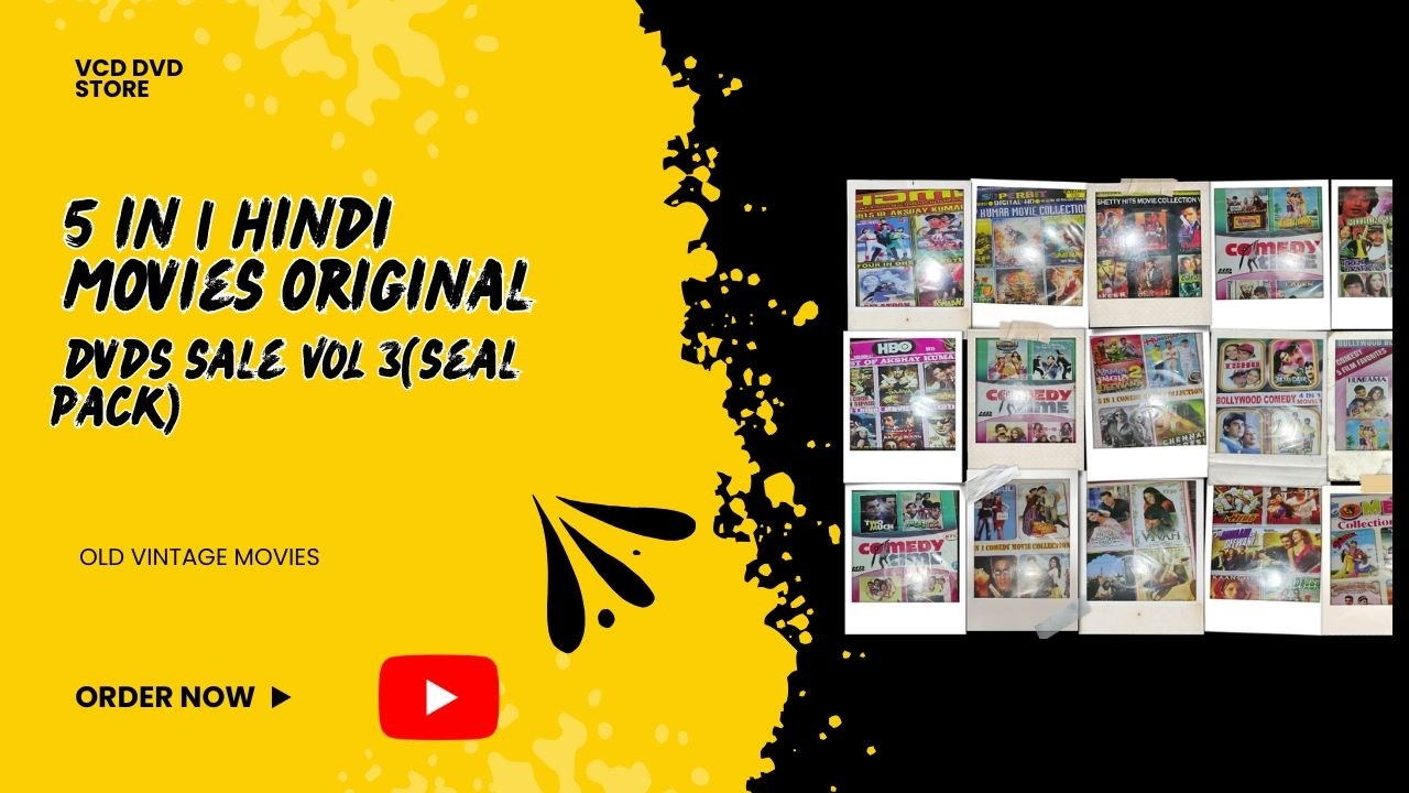 5 IN 1 Hindi Comedy Superhit Collection DVD Sale Call WhatsApp  9874232214 #sale #bollywood #dvd