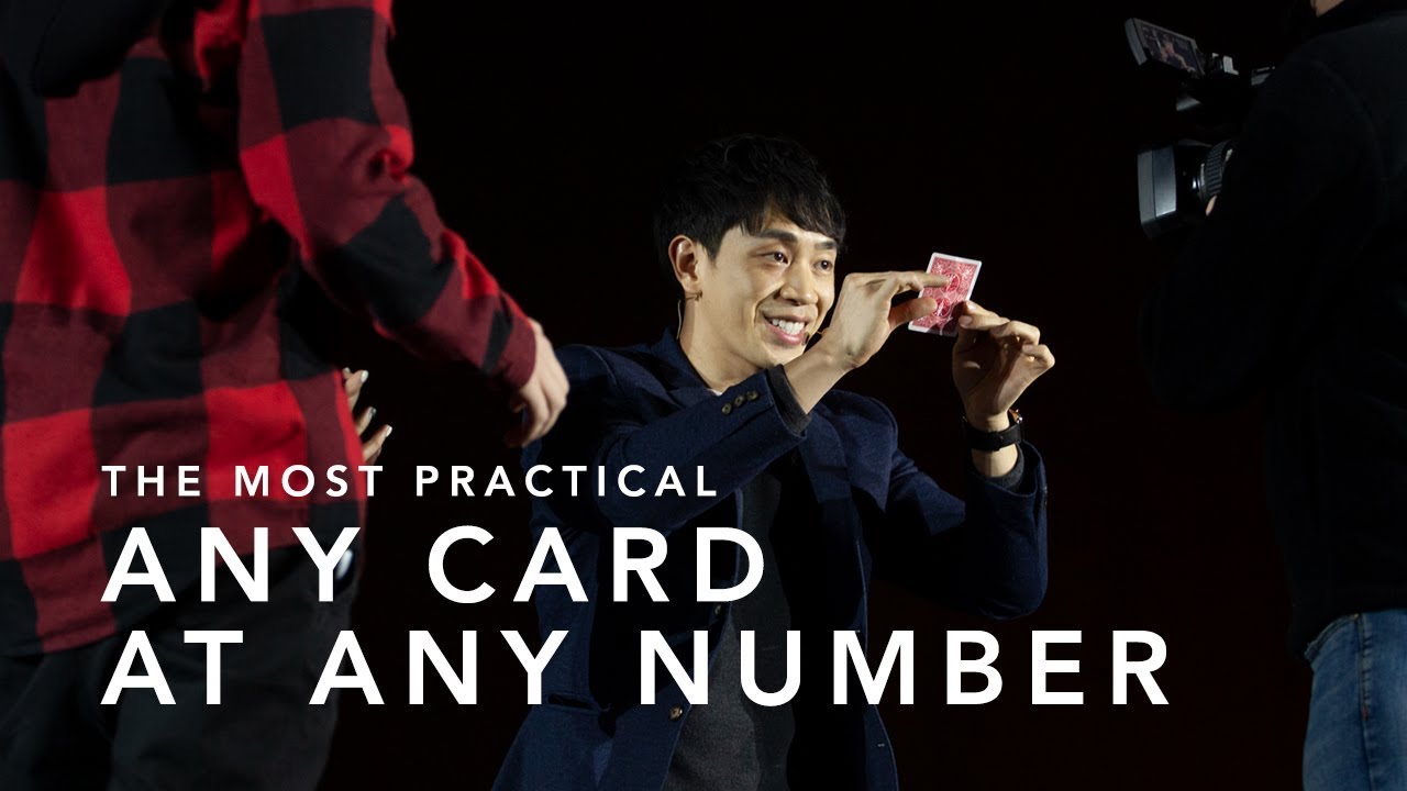 The Holy Grail of Card Magic | ANY Card at ANY number Live