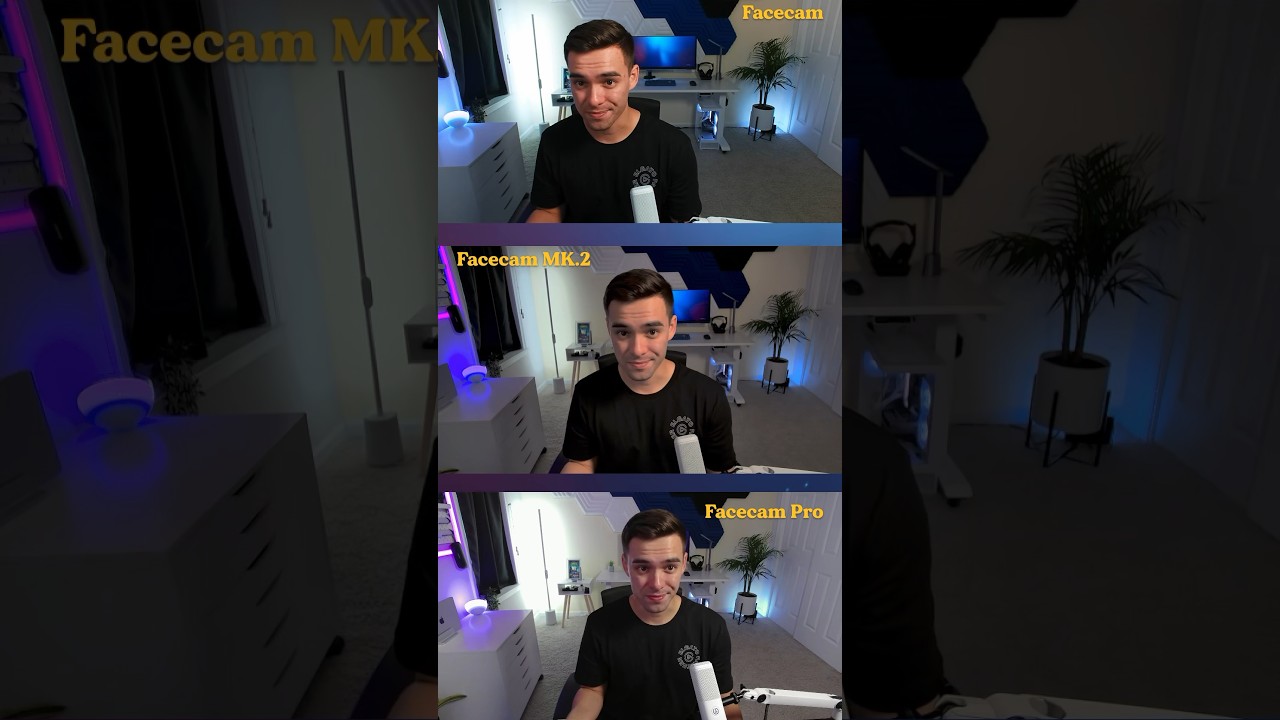 Какую веб-камеру вы бы выбрали 🤔 Сравнение камер Elgato Facecam #ElgatoPartner