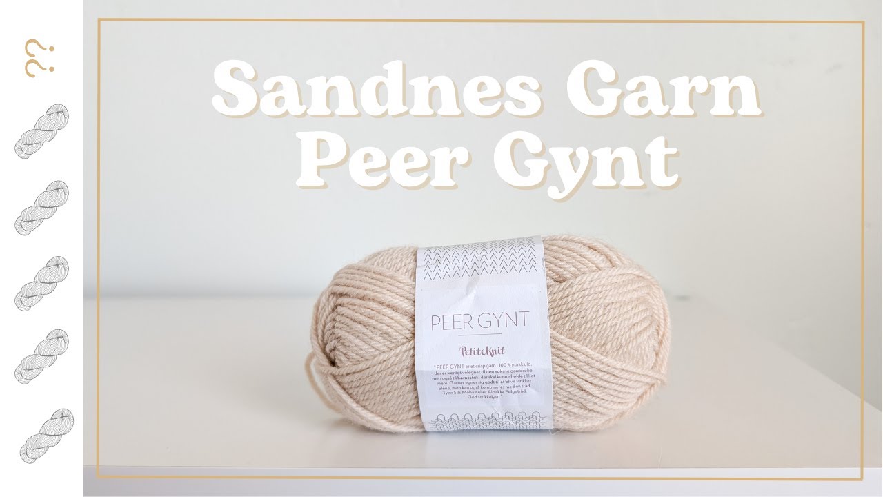 Обзор пряжи Sandnes Garn Peer Gynt