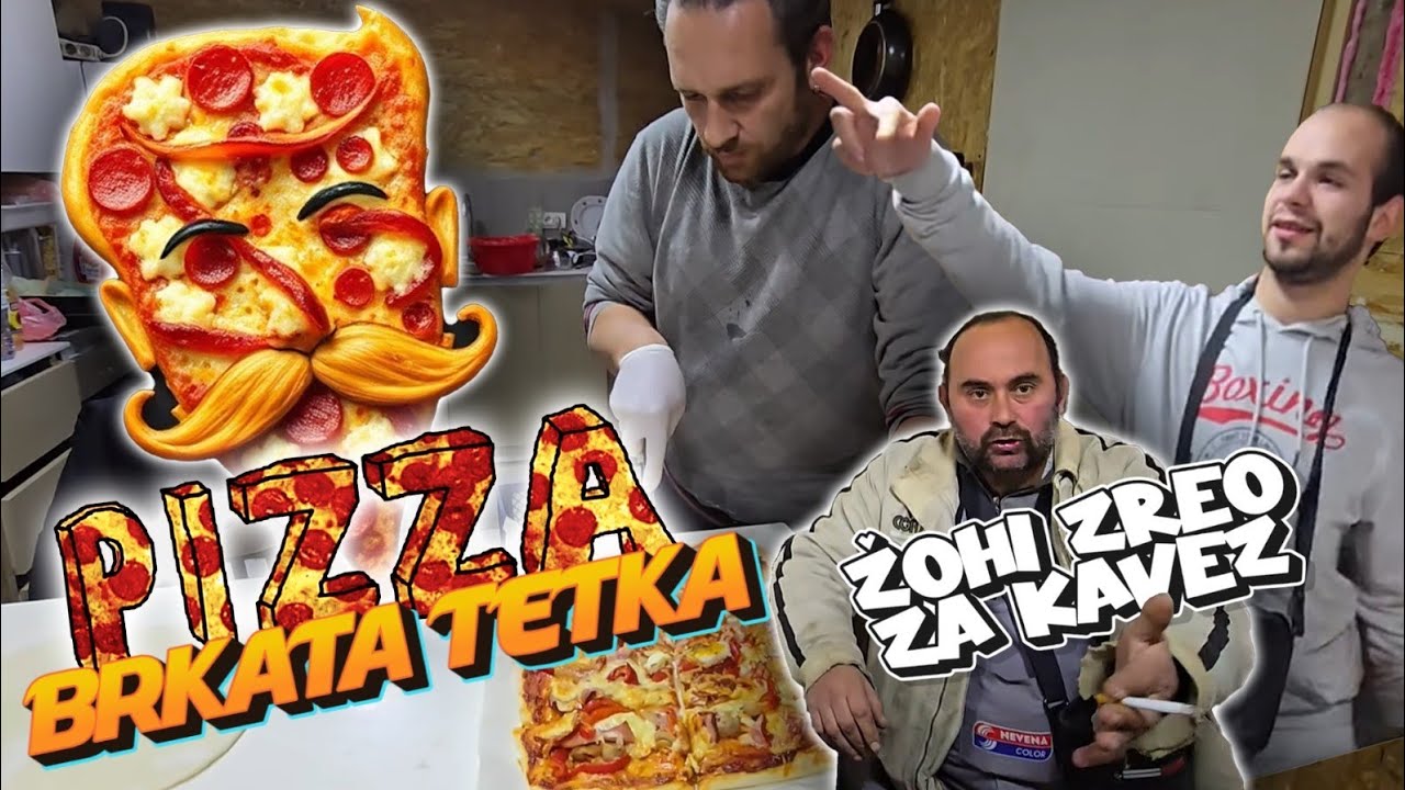 NASA KUHINJA - MELIT SEF NA MENIJU PIZZA( brkata tetka ) ep-230
