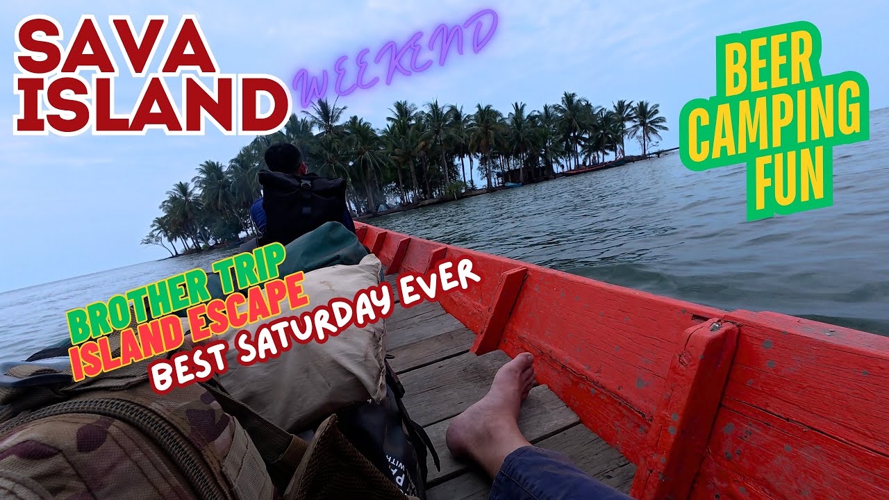 Sava Island Adventure! Camping, Beer & Meeting Idols | Saturday