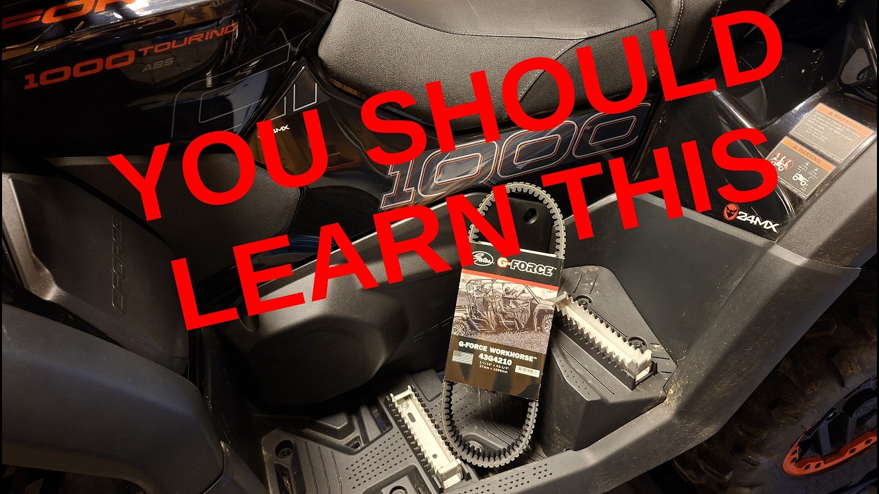 CVT belt - How to change drive belt on CFMoto CFORCE 1000 gen 3 - Basic maintenance
