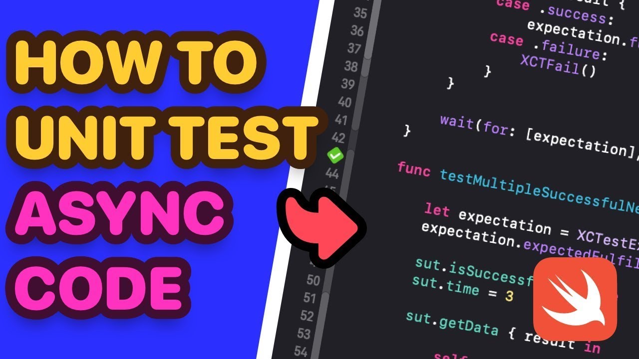 Модульное тестирование асинхронного кода на Swift ✅