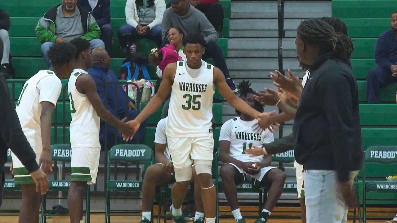 Peabody Warhorses head to Lake Charles for state basketball semifinals