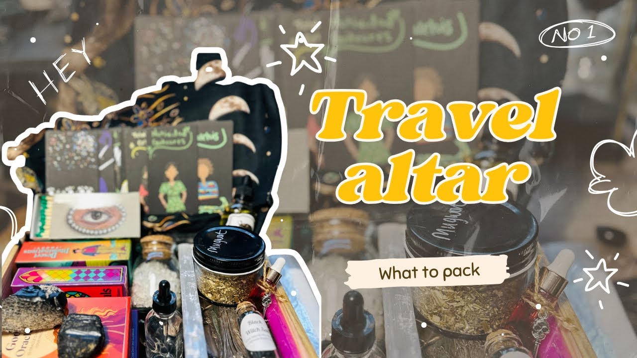 What Do You Pack in Your Travel Altar? Witchcraft Essentials for Spiritual Travel #altar #travel