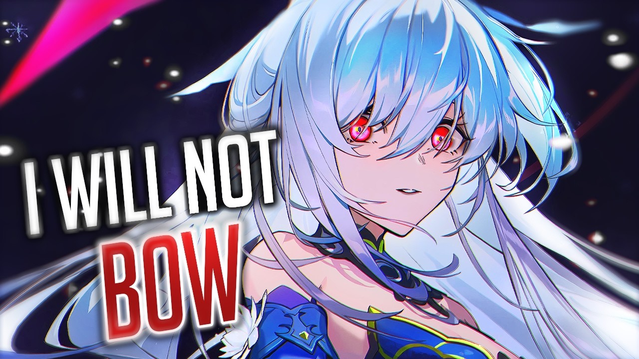 Nightcore - I Will Not Bow (Female Version) (Lyrics)