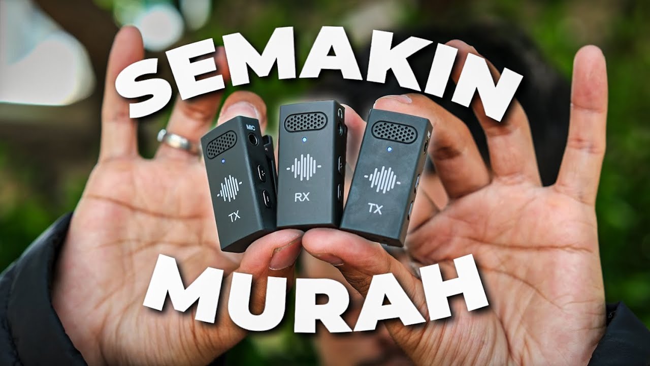 Mic Wireless Murah Paling Viral Buat Content Creator | Takara Intro X3 Lite Version