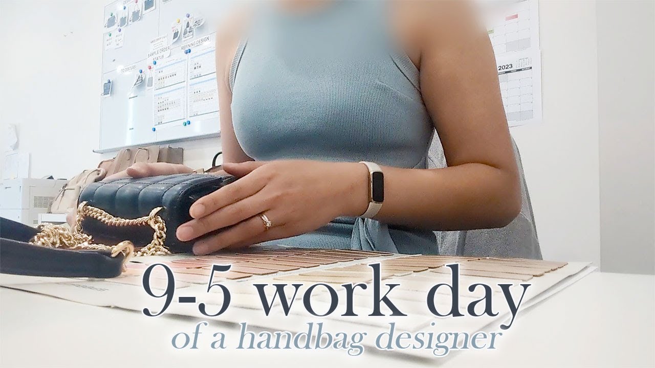 9-5 WORK VLOG | Day in the Life of a Handbag Designer in Melbourne | DAILY VLOG