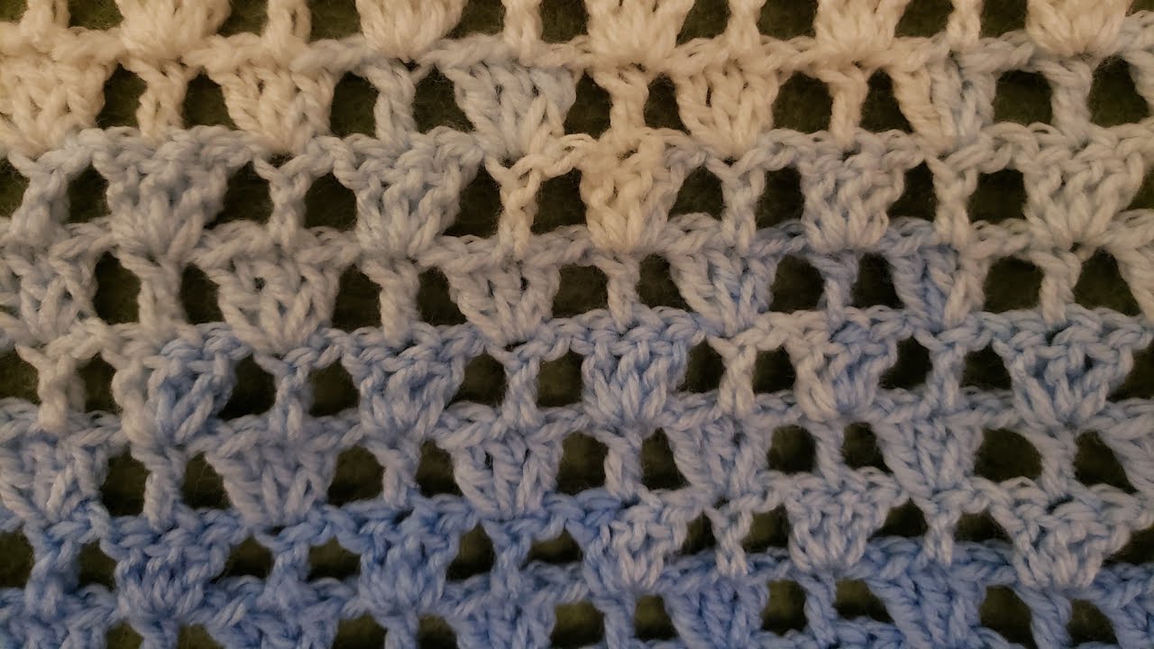 Spring Crocus Stitch - Crochet Tutorial!