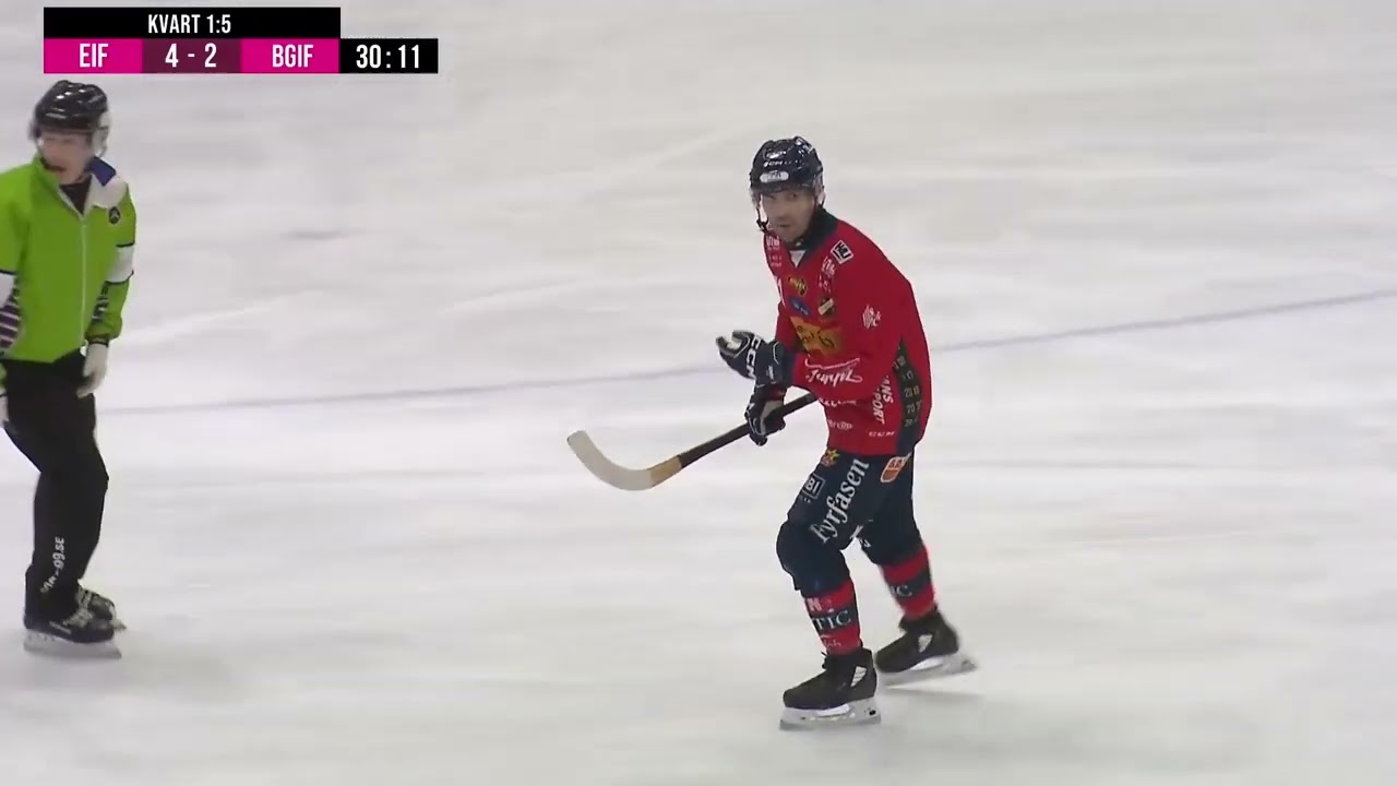 Kvartsfinal 1 24/25: Highlights Edsbyn - Bollnäs 10-4