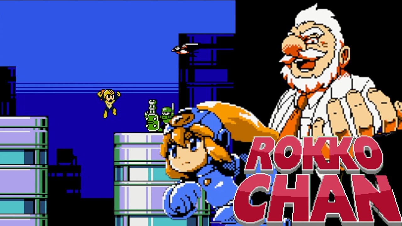 Rokko chan game playthrough (Mega man fan game)