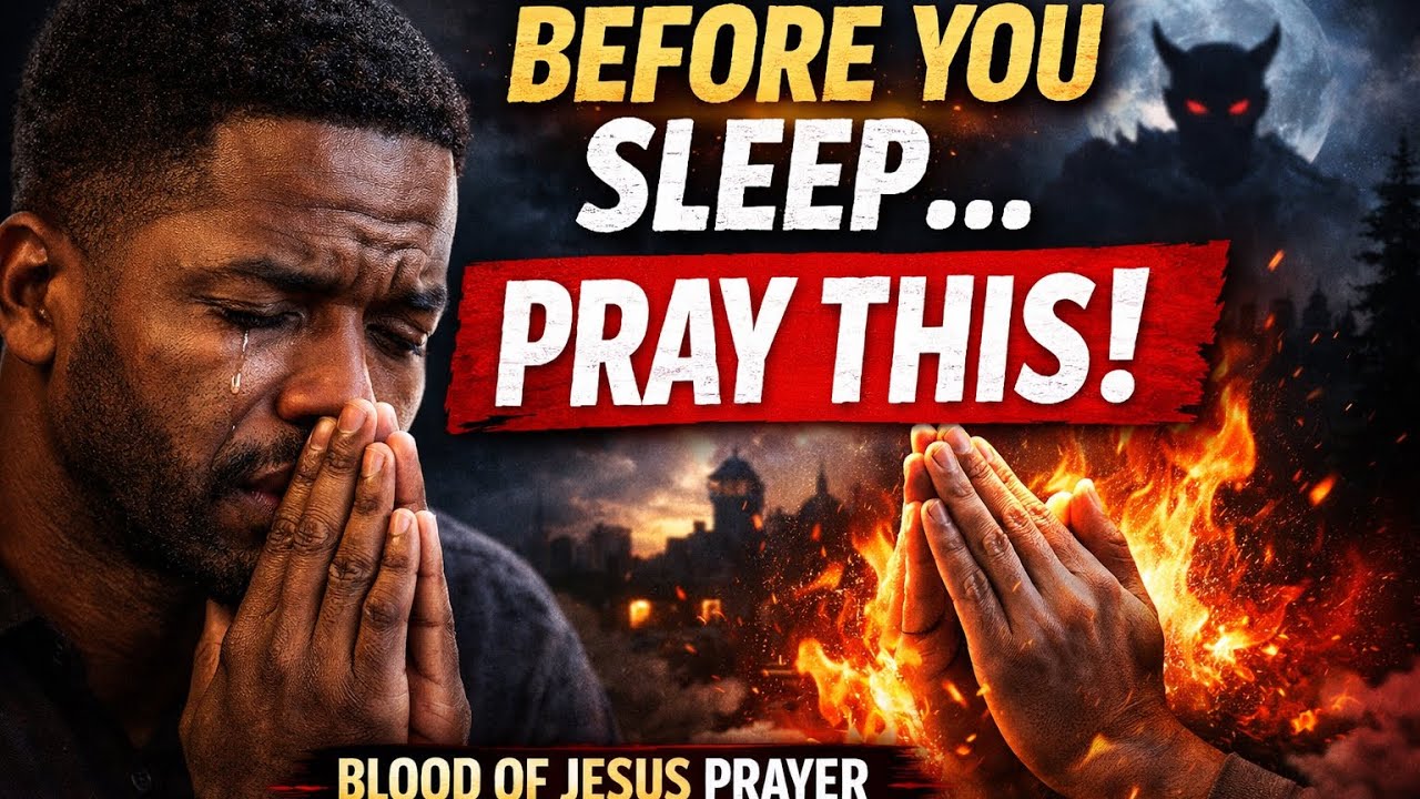 Midnight Warfare Prayer for Protection & Breakthrough | Plead the Blood of Jesus  Night Prayer