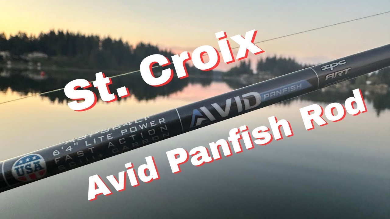 Обзор удилища Ultimate St. Croix Avid Panfish Rod: почему оно стало моим новым фаворитом!