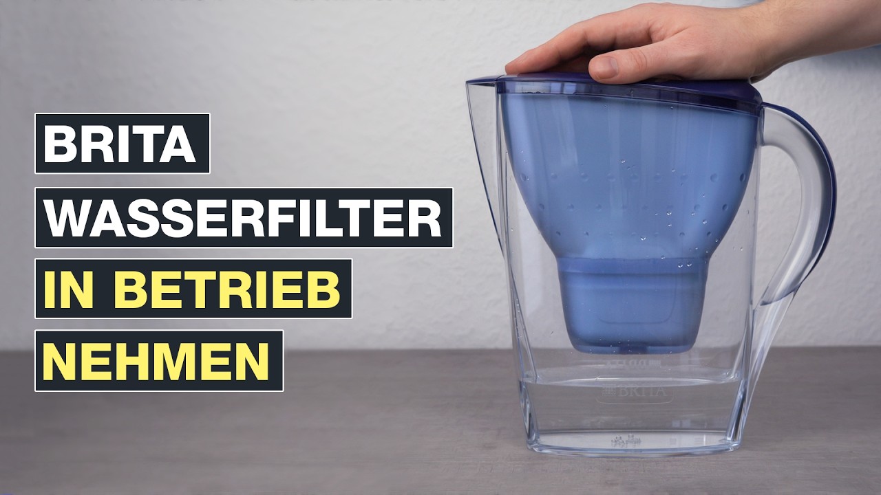 Brita Wasserfilter Anleitung &ndash; Das erste Mal in Betrieb nehmen &ndash; Testventure
