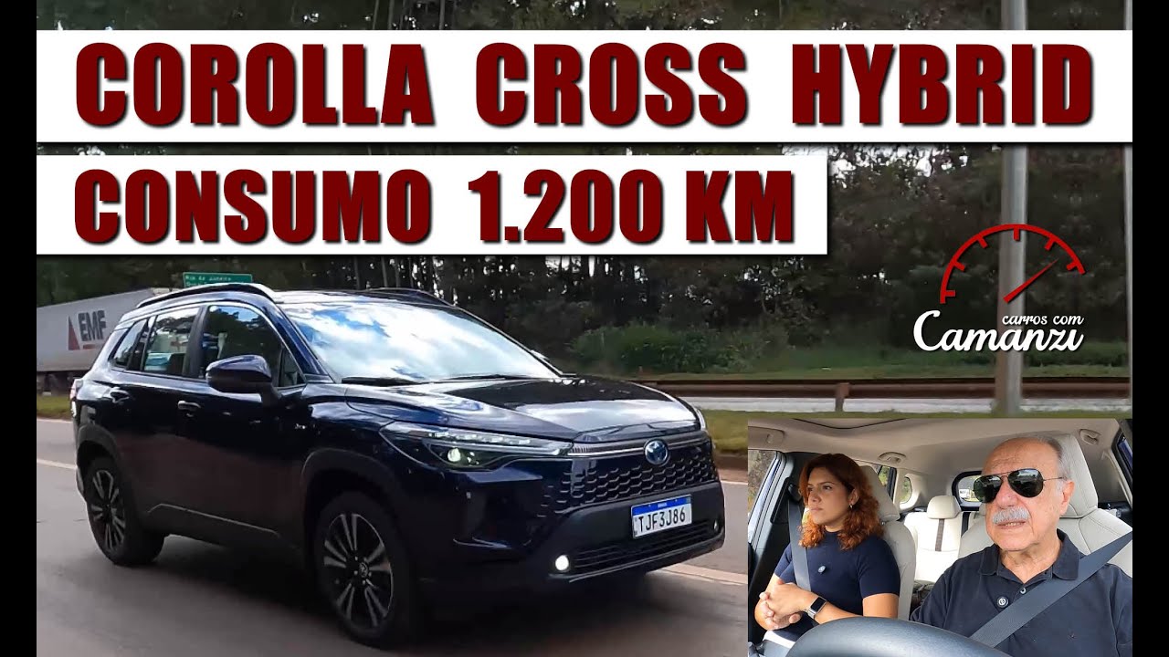 Consumo Corolla Cross Hybrid na Estrada: Será que o híbrido convencional compensa?