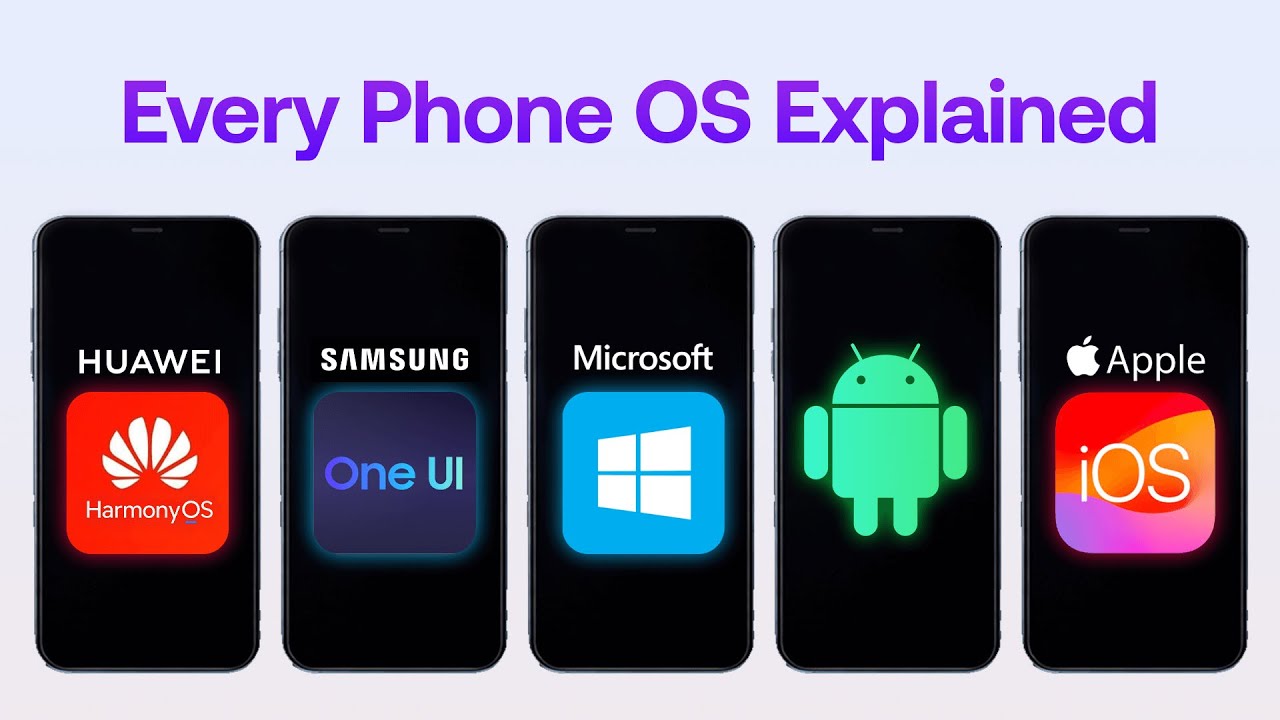 Every Major Phone OS Explained | Symbian OS, Windows Phone, iOS, Android, One UI