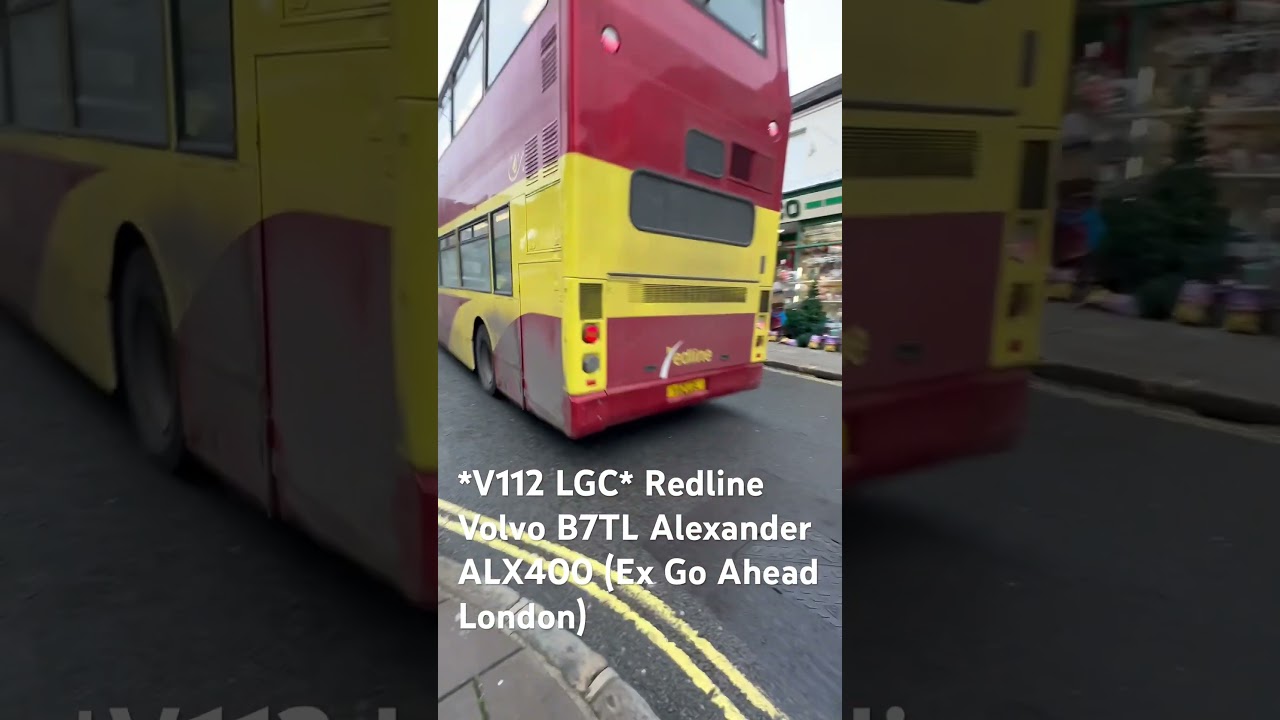 *V112 LGC* Redline Volvo B7TL Alexander ALX400 (Ex Go Ahead London)