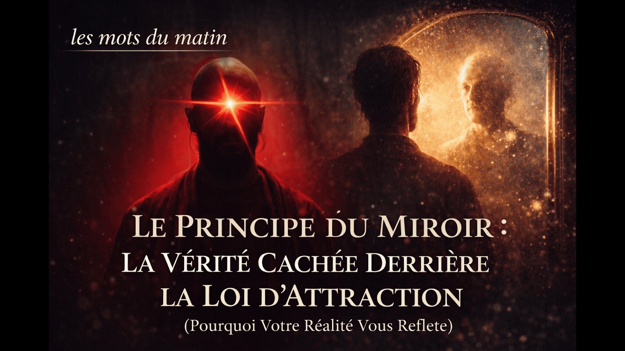 Le Principe du Miroir : La Vérité Cachée Derrière la Loi d’Attraction#meditation #motivation