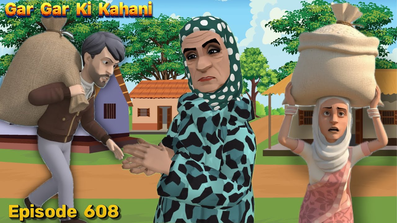 GAR GAR KI KAHANI | SAJU DARLING | EP 608 KASHMIRI DRAMA