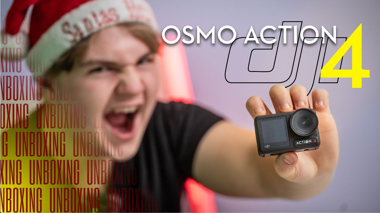 Nová kamera !  UNBOXING + TEST - DJI osmo action 4